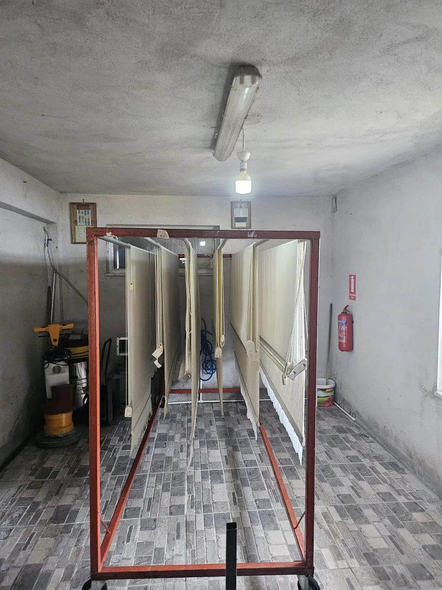 Perde ve ev tekstili kurutma alanı