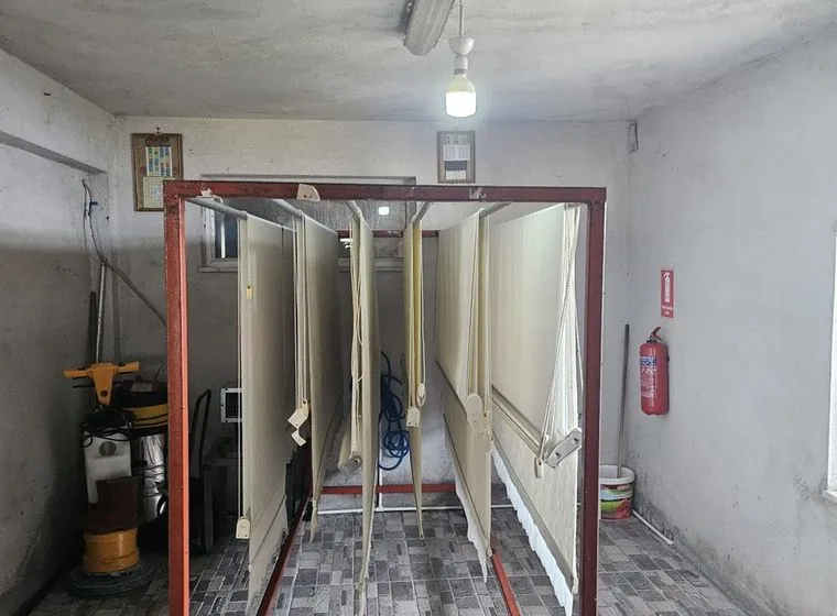 Perde yıkama ve kurutma